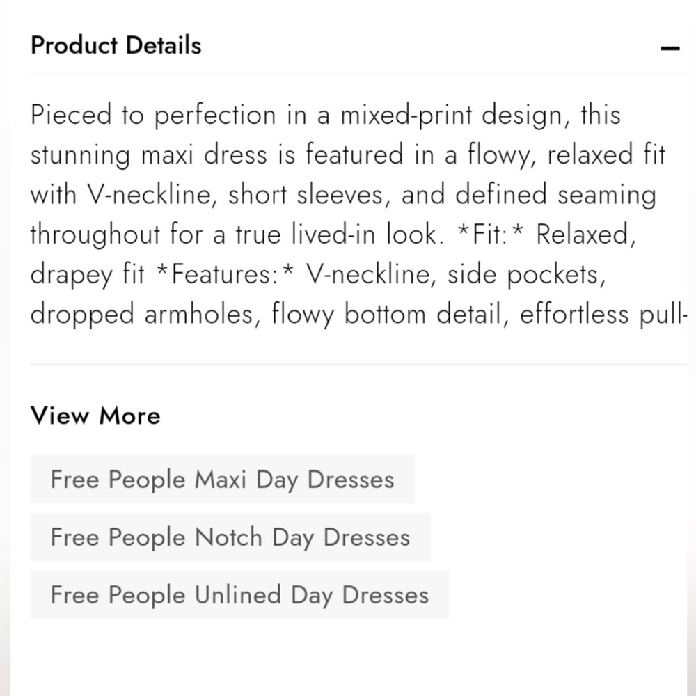 Free People Desert Flower Blue Combo Patchwork Maxi Dress - Picture 7 of 16